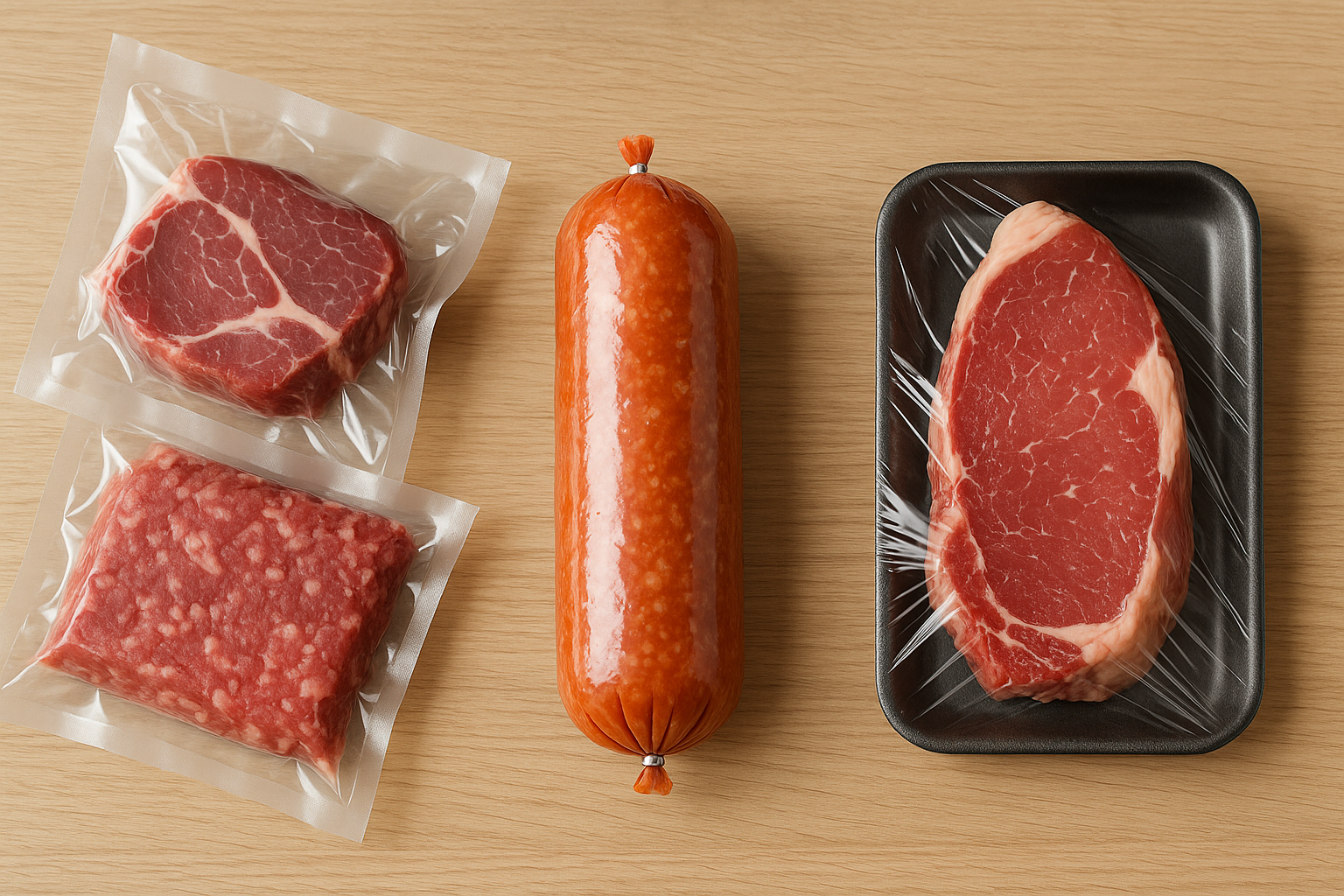 Как выбрать упаковку для мясной продукции: вакуум, термоусадка или пленка?